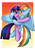 Size: 2480x3507 | Tagged: safe, artist:twidasher, rainbow dash, twilight sparkle, pegasus, pony, g4, blushing, duo, female, flower, flower in hair, flying, high res, hug, lesbian, ship:twidash, shipping