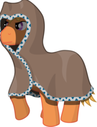Size: 776x1011 | Tagged: safe, artist:malte279, oc, oc only, oc:backfire, pony, unicorn, free to use, hood, simple background, transparent background, vector