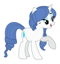 Size: 1024x1089 | Tagged: safe, artist:cindystarlight, oc, oc only, oc:diamond light, pony, unicorn, female, mare, offspring, parent:fancypants, parent:rarity, parents:raripants, raised hoof, simple background, solo, transparent background