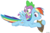 Size: 5748x3807 | Tagged: safe, artist:mandash1996, rainbow dash, spike, dragon, pegasus, pony, g4, my little pony: friendship is magic, shadow play, absurd resolution, dragons riding ponies, duo, duo male and female, female, flying, male, netitus, riding, shield, simple background, spike riding rainbow dash, transparent background, vector