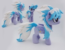 Size: 3432x2664 | Tagged: safe, artist:epicrainbowcrafts, cloudchaser, pony, g4, high res, irl, photo, plushie, solo