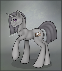 Size: 1050x1200 | Tagged: safe, artist:bluebender, oc, oc only, oc:vigilant, pony, unicorn, commission, cute, cutie mark, horn, male, pinup, standing