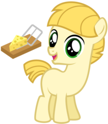 Size: 400x459 | Tagged: safe, artist:lost-our-dreams, oc, oc only, oc:string cheese, earth pony, pony, colt, male, offspring, parent:cheese sandwich, parent:pinkie pie, parents:cheesepie, simple background, solo, transparent background