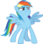 Size: 3000x3134 | Tagged: safe, artist:sollace, rainbow dash, pony, daring done?, g4, my little pony: friendship is magic, .svg available, female, high res, show accurate, simple background, solo, spread wings, transparent background, upset, vector, wings