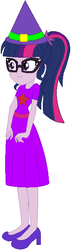 Size: 179x633 | Tagged: safe, artist:selenaede, artist:user15432, sci-twi, twilight sparkle, human, equestria girls, g4, base used, clothes, costume, dress, glasses, halloween, halloween costume, hat, high heels, holiday, shoes, solo, witch, witch costume, witch hat