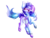 Size: 1600x1200 | Tagged: safe, artist:immagoddampony, oc, oc only, oc:cerulean flurry, pony, unicorn, female, mare, simple background, solo, transparent background