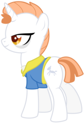 Size: 3384x4958 | Tagged: safe, artist:1ittlebird, oc, oc only, pony, unicorn, absurd resolution, clothes, male, shirt, simple background, solo, stallion, transparent background