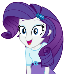 Size: 606x685 | Tagged: safe, artist:thebar, rarity, equestria girls, equestria girls specials, g4, my little pony equestria girls: dance magic, belt, cute, female, gem, open mouth, raribetes, simple background, solo, transparent background, wow
