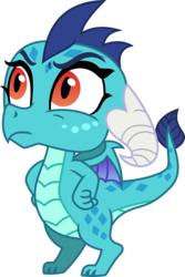 Size: 6110x9163 | Tagged: safe, artist:deyrasd, artist:flipwix, princess ember, dragon, the flutterby effect, g4, absurd resolution, alternate universe, baby dragon, chibi, cute, emberbetes, female, simple background, solo, transparent background, younger