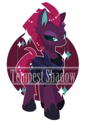 Size: 900x1264 | Tagged: safe, artist:snow angel, tempest shadow, pony, unicorn, g4, my little pony: the movie, armor, broken horn, eye scar, female, horn, horseshoes, mare, scar, simple background, solo, transparent background
