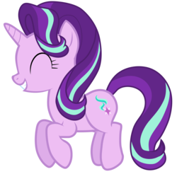 Size: 7100x7000 | Tagged: safe, artist:tardifice, starlight glimmer, pony, unicorn, equestria girls, equestria girls specials, g4, my little pony equestria girls: mirror magic, absurd resolution, cute, eyes closed, female, glimmerbetes, jumping, mare, simple background, solo, transparent background, vector