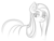 Size: 866x662 | Tagged: source needed, safe, artist:reiduran, pinkie pie, earth pony, pony, g4, female, grayscale, monochrome, pinkamena diane pie, solo