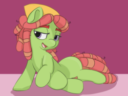 Size: 850x639 | Tagged: safe, artist:treekickerdraws, tree hugger, earth pony, pony, g4, female, mare, solo