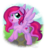 Size: 834x900 | Tagged: safe, artist:tambelon, oc, oc only, oc:sugar snap pea, pegasus, pony, female, hairclip, looking at you, mare, simple background, solo, transparent background, watermark