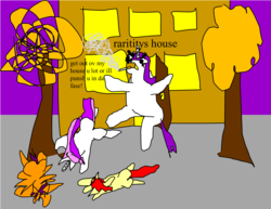 Size: 1617x1249 | Tagged: safe, artist:jacobfoolson, apple bloom, rarity, scootaloo, sweetie belle, g4, 1000 hours in ms paint, abuse, angry, applebuse, cigarette, crusadabuse, scootabuse, smoking, sweetiebuse