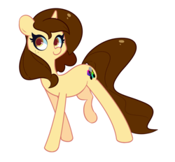 Size: 1400x1300 | Tagged: safe, artist:turtlefarminguy, oc, oc only, pony, unicorn, commission, female, mare, simple background, smiling, solo, transparent background