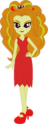 Size: 226x583 | Tagged: safe, artist:selenaede, artist:user15432, adagio dazzle, devil, human, equestria girls, g4, my little pony equestria girls: rainbow rocks, base used, clothes, costume, devil costume, devil horns, dress, halloween, halloween costume, high heels, holiday, horns, red dress, shoes, solo