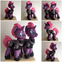 Size: 2000x2000 | Tagged: safe, artist:burgunzik, tempest shadow, pony, g4, my little pony: the movie, high res, irl, photo, plushie, self ponidox