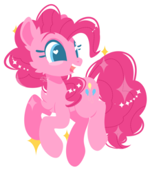 Size: 1200x1376 | Tagged: safe, artist:snow angel, pinkie pie, earth pony, pony, g4, cute, diapinkes, female, heart eyes, mare, simple background, smiling, solo, transparent background, wingding eyes