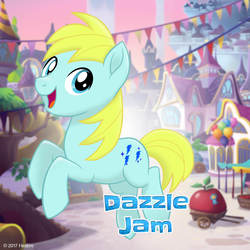 Size: 1080x1080 | Tagged: safe, oc, oc only, oc:dazzle jam, oc:photon jet, g4, my little pony: the movie, looking at you, mlp movie pony maker