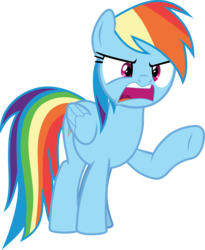 Size: 4045x4934 | Tagged: safe, artist:frownfactory, rainbow dash, pegasus, pony, g4, shadow play, .svg available, absurd resolution, angry, female, mare, simple background, solo, svg, transparent background, vector, wings