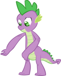 Size: 3071x3821 | Tagged: safe, artist:red4567, spike, dragon, g4, secret of my excess, greed spike, high res, male, older, older spike, puberty, simple background, solo, teenage spike, teenaged dragon, teenager, transparent background, vector