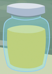 Size: 476x667 | Tagged: safe, screencap, g4, the perfect pear, close-up, cropped, food, jam, jar, no pony, not urine, pear jam
