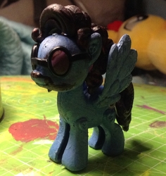 Size: 1202x1272 | Tagged: safe, artist:grapefruitface1, oc, oc only, oc:electric light (jeff lynne pony), pegasus, pony, customized toy, electric light orchestra, elo, equestria light orchestra, figure, irl, jeff lynne, male, merchandise, my little pony pop!, painted, photo, ponified, solo, stallion, sunglasses, toy