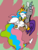 Size: 720x960 | Tagged: safe, artist:artisticstar16, discord, princess celestia, pony, g4, female, male, ship:dislestia, shipping, straight