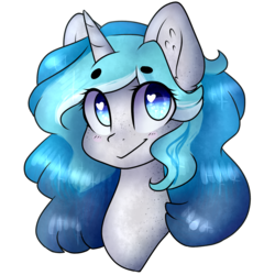 Size: 2000x2000 | Tagged: safe, artist:mirijane, oc, oc only, oc:bubble lee, pony, unicorn, female, gift art, heart eyes, high res, mare, simple background, smiling, solo, transparent background, wingding eyes