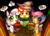Size: 3600x2600 | Tagged: dead source, safe, artist:renokim, apple bloom, scootaloo, sweetie belle, cat, earth pony, pegasus, pony, unicorn, g4, :t, adorabloom, bucket, candy, chocolate, chocolate bar, clothes, cookie, costume, cute, cutealoo, cutie mark crusaders, diasweetes, exclamation point, female, filly, food, halloween, hat, high res, holiday, kitty belle, levitation, lollipop, looking at you, looking up, magic, mouth hold, nightmare night, open mouth, pictogram, pumpkin bucket, sitting, smiling, spread wings, telekinesis, the cmc's cutie marks, trick or treat, whiskers, wings, witch, witch hat