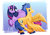 Size: 1600x1131 | Tagged: safe, artist:jotakaanimation, flash sentry, twilight sparkle, alicorn, pegasus, pony, g4, couple, dancing, female, love, male, mare, ship:flashlight, shipping, stallion, straight, twilight sparkle (alicorn), unshorn fetlocks