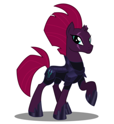 Size: 1100x1200 | Tagged: safe, artist:dragonchaser123, tempest shadow, my little pony: the movie, armor, female, simple background, solo, transparent background