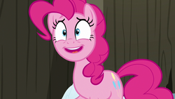 Size: 1280x720 | Tagged: safe, screencap, pinkie pie, earth pony, pony, g4, not asking for trouble, female, mare, solo