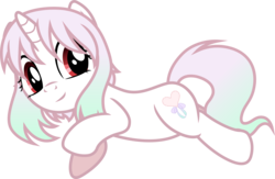 Size: 3130x2046 | Tagged: safe, artist:davidsfire, oc, oc only, oc:reverie, pony, unicorn, female, gift art, gradient mane, high res, mare, simple background, smiling, solo, transparent background, vector
