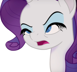 Size: 1324x1240 | Tagged: safe, rarity, g4, my little pony: the movie, derp, faic, female, simple background, solo, transparent background