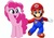 Size: 1564x1080 | Tagged: safe, edit, pinkie pie, g4, my little pony: the movie, 2017, crossover, crossover shipping, male, mario, mariopie, shipping, super mario, super mario odyssey