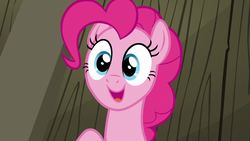 Size: 1280x720 | Tagged: safe, screencap, pinkie pie, earth pony, pony, g4, not asking for trouble, female, happy, mare, solo