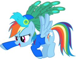 Size: 514x400 | Tagged: safe, rainbow dash, g4, blue, clothes, clue, color, crossover, mrs. peacock, rainbow dash always dresses in style, simple background, transparent background, vector