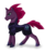 Size: 720x880 | Tagged: safe, artist:mewkyo, tempest shadow, pony, g4, my little pony: the movie, armor, broken horn, concave belly, female, horn, mare, simple background, slender, solo, standing, thin, transparent background