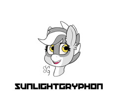 Size: 6000x5000 | Tagged: safe, artist:sunlightgryphon, oc, oc only, oc:bandy cyoot, absurd resolution, bust, looking back, solo