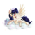 Size: 3000x3000 | Tagged: safe, artist:katakiuchi4u, oc, oc only, pegasus, pony, zombie, cloud, commission, female, high res, looking back, mare, red eyes, simple background, solo, stitches, transparent background