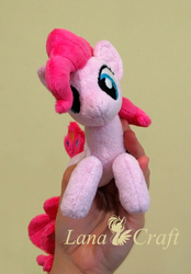 Size: 1106x1592 | Tagged: safe, artist:lanacraft, pinkie pie, merpony, seapony (g4), g4, my little pony: the movie, irl, kittensized, photo, plushie, seaponified, seapony pinkie pie, species swap