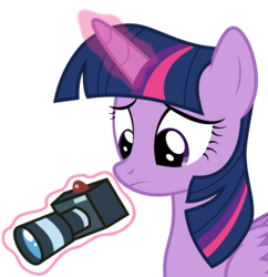Size: 3785x3903 | Tagged: safe, artist:hendro107, twilight sparkle, alicorn, pony, g4, .svg available, camera, female, high res, mare, simple background, solo, transparent background, twilight sparkle (alicorn), vector