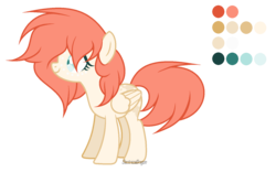 Size: 1602x998 | Tagged: safe, artist:electricaldragon, oc, oc only, oc:everly, pegasus, pony, female, mare, reference sheet, solo