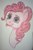 Size: 1292x1935 | Tagged: safe, artist:deltahedgehog, derpibooru exclusive, pinkie pie, earth pony, pony, g4, bust, cute, female, looking at you, mare, portrait, smiling, solo, traditional art