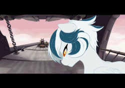 Size: 3507x2480 | Tagged: safe, artist:dormin-dim, oc, oc only, pony, g4, my little pony: the movie, airship, animated, battleship, female, frame by frame, gif, high res, mare, solo