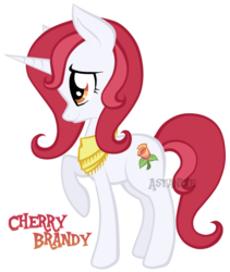 Size: 624x739 | Tagged: safe, artist:petraea, oc, oc only, oc:cherry brandy, pony, unicorn, female, mare, raised hoof, simple background, solo, transparent background, vector