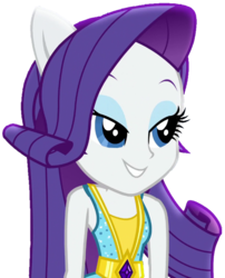 Size: 580x718 | Tagged: safe, artist:thebar, rarity, dance magic, equestria girls, equestria girls specials, g4, bedroom eyes, cute, female, gem, gold, lidded eyes, ponied up, pony ears, raribetes, simple background, solo, transformation, transparent background