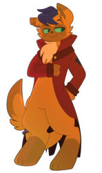 Size: 1726x2911 | Tagged: safe, artist:saveraedae, capper dapperpaws, abyssinian, cat, anthro, digitigrade anthro, g4, my little pony: the movie, chest fluff, clothes, male, simple background, smiling, solo, transparent background